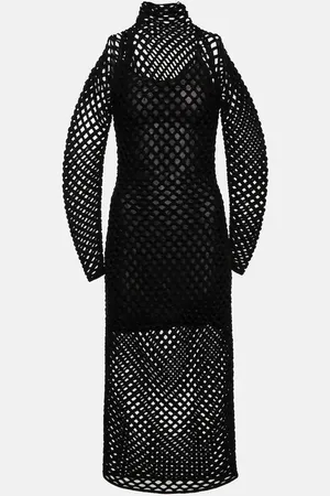 Alaïa Sheer net gown