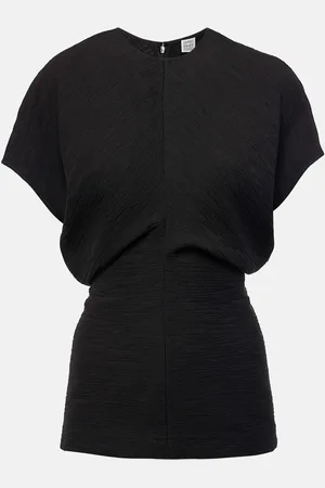 Totême Gathered pleated top