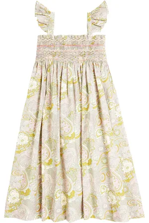 BONPOINT Frances printed smoked cotton dress