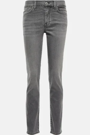 7 for all Mankind Roxanne Bair slim cropped jeans