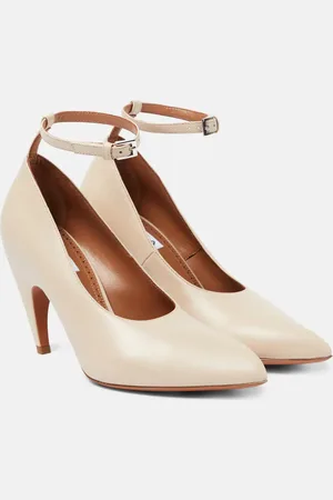 Alaïa Shark leather pumps