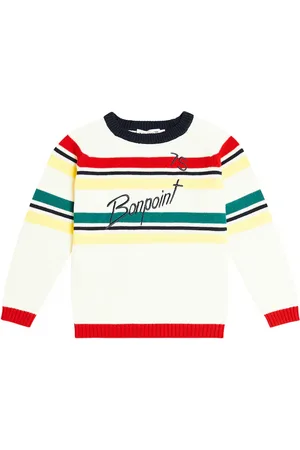 BONPOINT Florencio logo cotton sweater