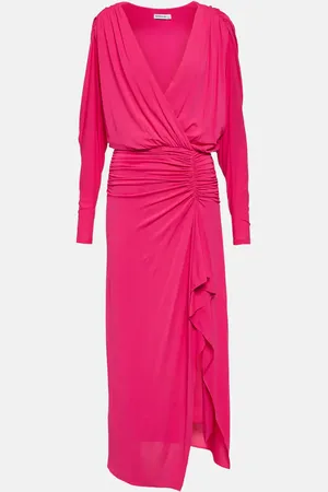 Simkhai Ellie ruched maxi dress