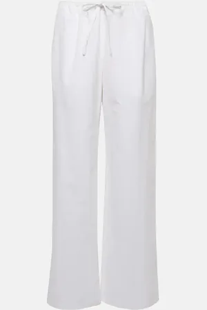 The Row Jugi cotton wide-leg pants