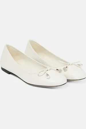 Jimmy Choo Elme leather ballet flats