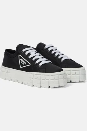 Prada Wheel gabardine sneakers