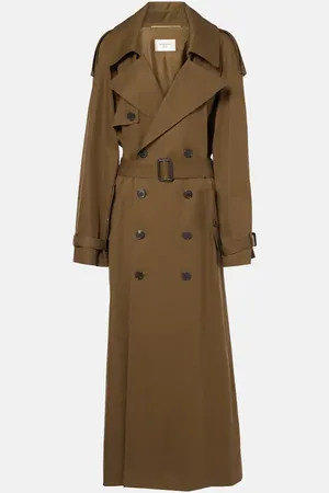 Saint Laurent Cotton trench coat