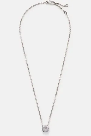 Pomellato Nudo Solitaire 18kt gold necklace with diamonds