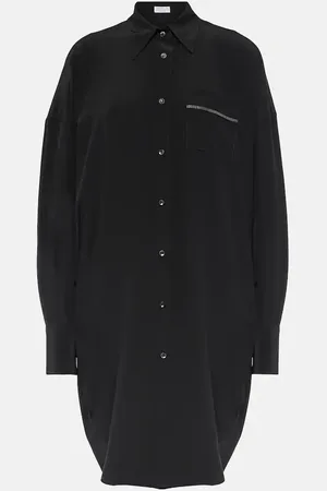 Brunello Cucinelli Oversized silk shirt