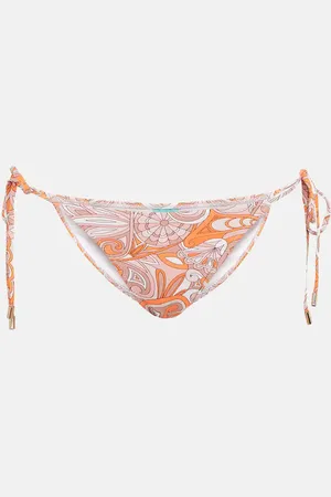 Melissa Odabash Miami printed low-rise bikini bottoms