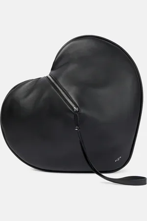 Alaïa Le CÅur leather clutch