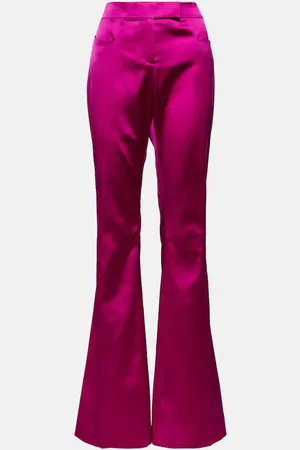 Tom Ford Low-rise flared satin pants