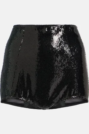 Dolce & Gabbana Sequined high-rise briefs