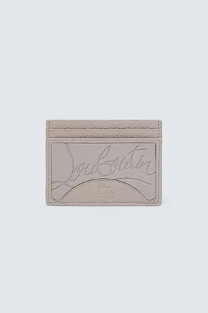 Christian Louboutin Kios embossed leather cardholder