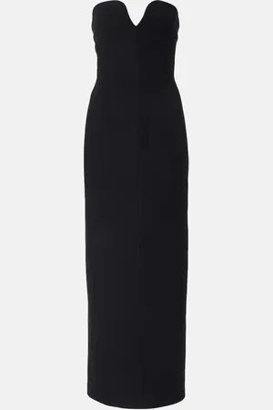 Khaite Yao strapless maxi dress