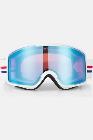 Perfect Moment Striped ski goggles