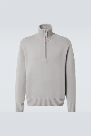 Allude Cashmere half-zip sweater