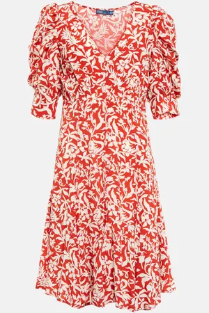 Ralph Lauren Floral crÃªpe midi dress