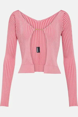 Jacquemus La Maille PralÃ¹ Longue logo cardigan