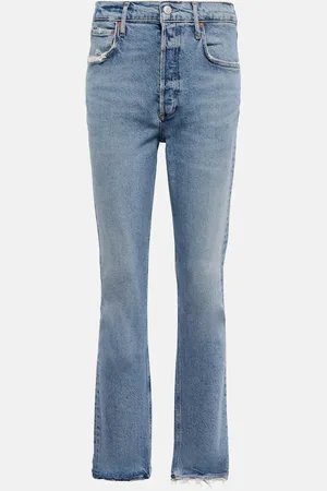 AGOLDE Riley high-rise straight jeans