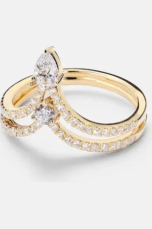 Shay 18kt pinky ring with diamonds