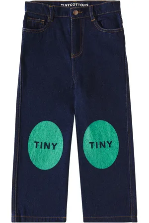 Tiny Cottons Logo straight jeans