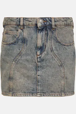 Marant Etoile Vesna denim miniskirt