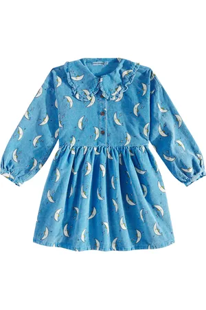 Bobo Choses Beneath The Moon printed cotton dress