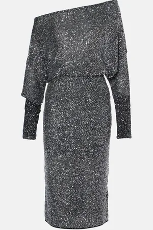 Max Mara Sequined midi dress