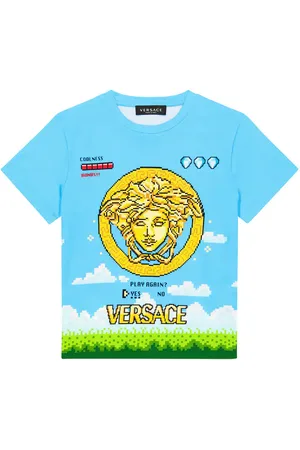 VERSACE Video Game Medusa cotton T-shirt