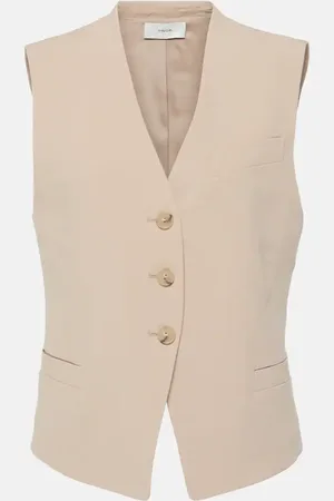 Vince Linen-blend vest
