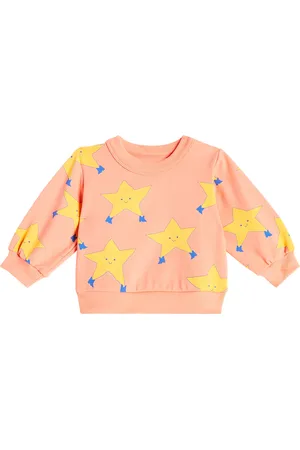 Tiny Cottons Baby printed cotton-blend sweater