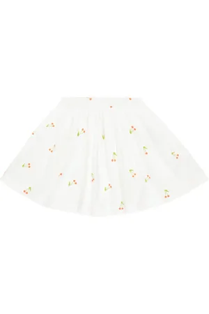BONPOINT Suzon printed cotton skirt
