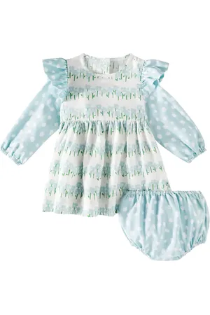 Stella McCartney Baby printed dress and bloomers set