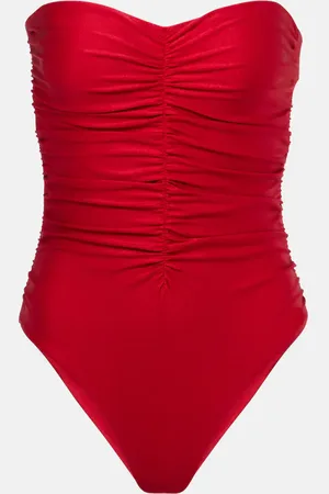 Jade Swim Yara ruched swimsuit