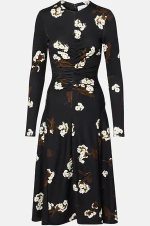 Erdem Draped midi dress
