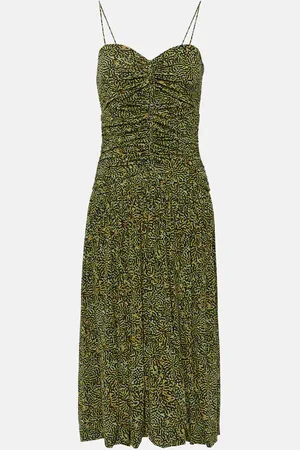 Isabel Marant Elisabeth printed jersey midi dress