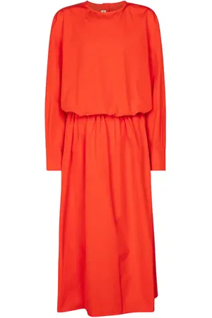 Marni Cotton poplin midi dress