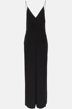 VALENTINO Wide-leg silk jumpsuit