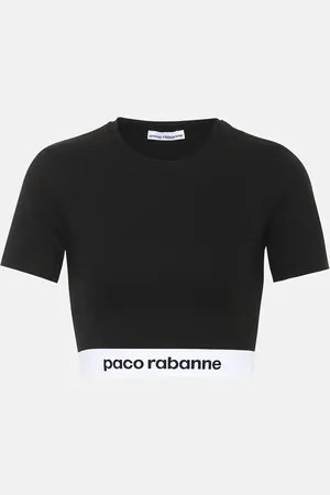 Paco rabanne Jersey crop top