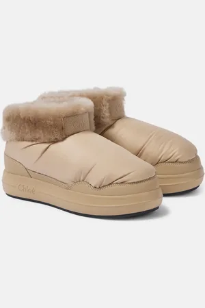 Chloé Polar shearling-lined ankle boots