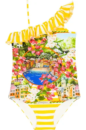 Dolce & Gabbana Portofino printed swimsuit