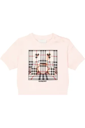 Burberry Baby printed cotton jersey T-shirt