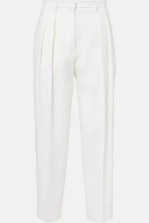 Altuzarra Emmett high-rise wool tapered pants