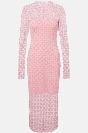 Givenchy Monogram 72 tulle midi dress