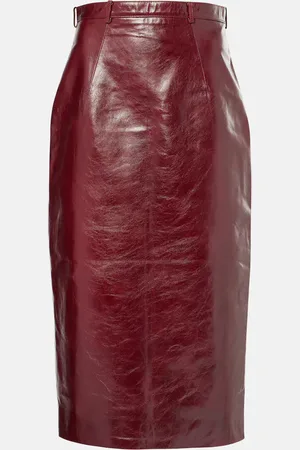 EMILIA WICKSTEAD Lorelei leather maxi skirt