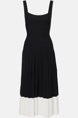 Staud Ellison knitted midi dress