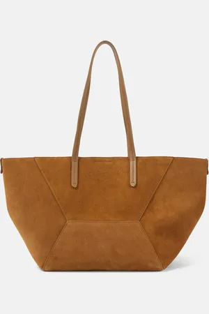 Brunello Cucinelli Duo Large suede tote bag