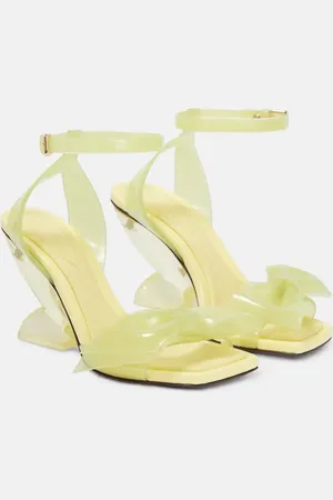 ZIMMERMANN Jelly Bow 85 PVC wedge sandals