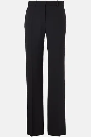 The Row Selvie silk straight pants